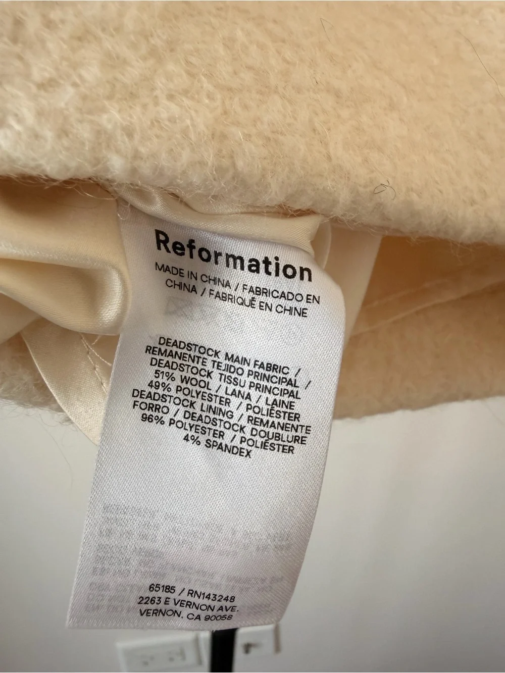 Reformation Cream Textured Pleated Mini Skirt with Belt NWOT